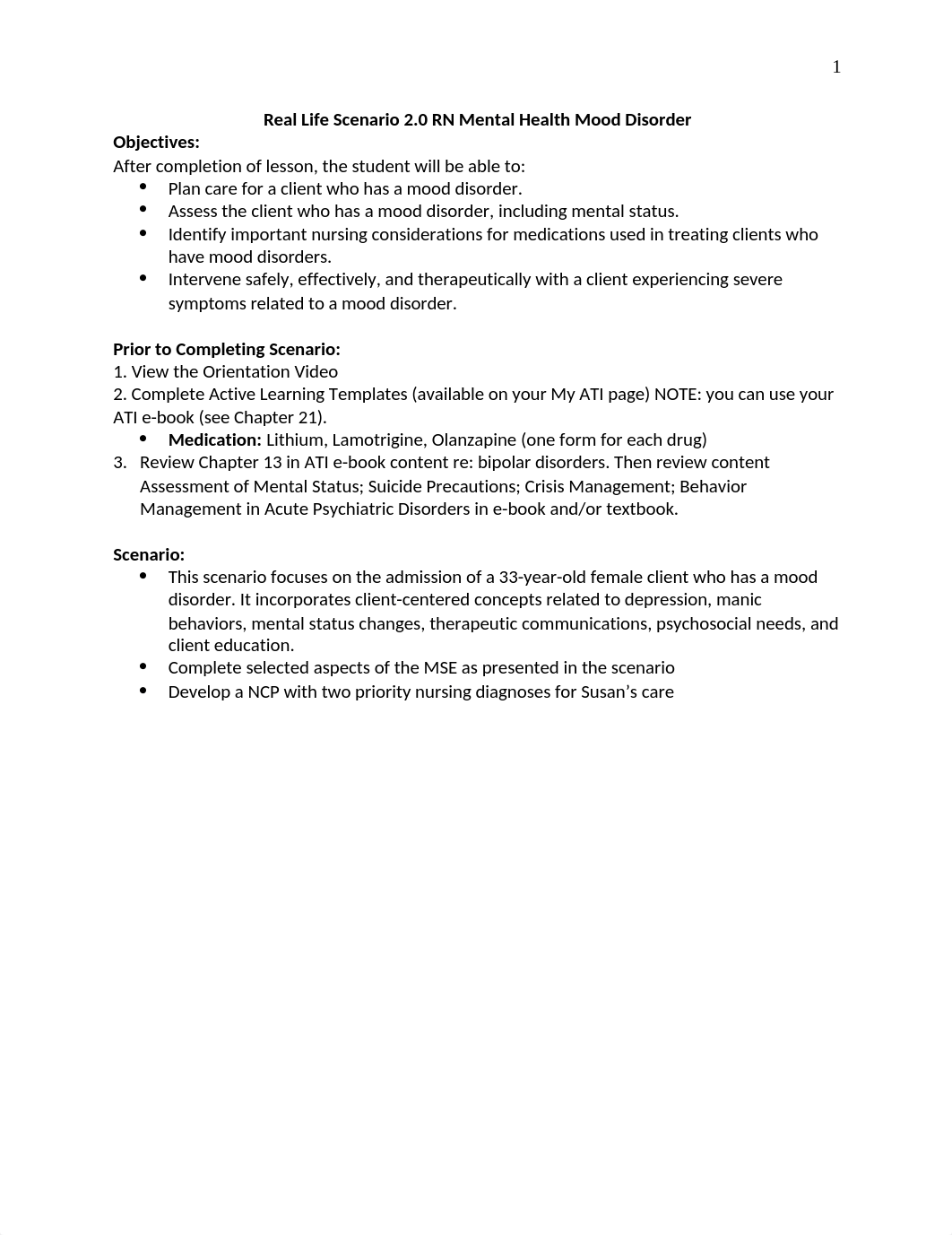 ATI Assignment Mood Disorder --Clinical-- Care Plan.docx_dxeh4y8q71g_page1