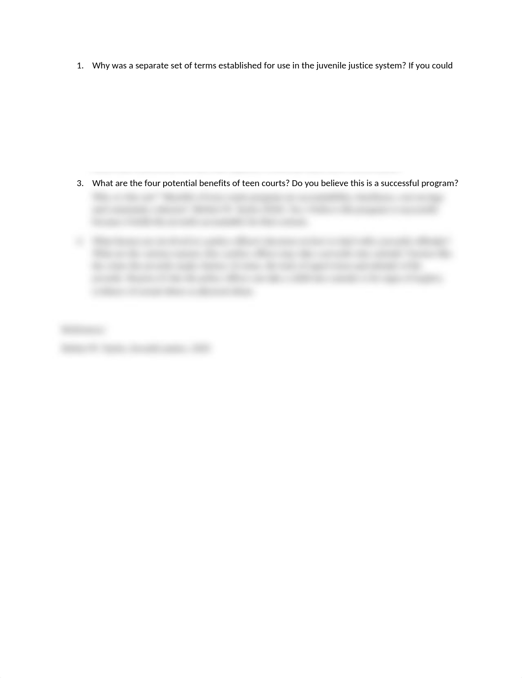 Why was a separate set of terms established for use in the juvenile justice system.docx_dxehk3wx8a2_page1