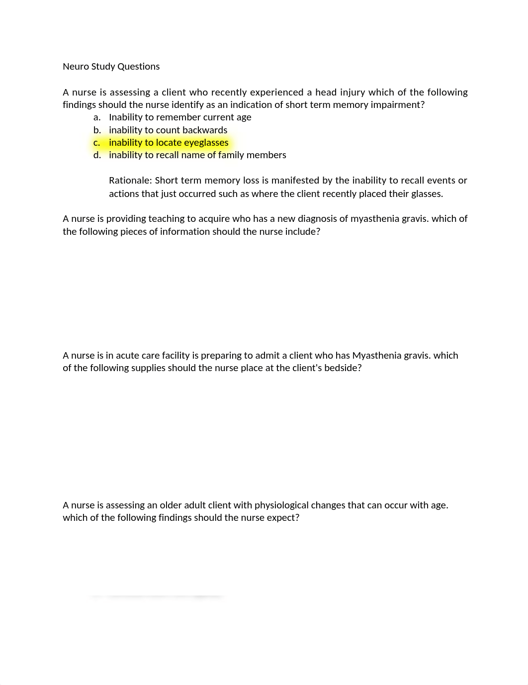 Neuro Study Questions.docx_dxeis4yv5p3_page1