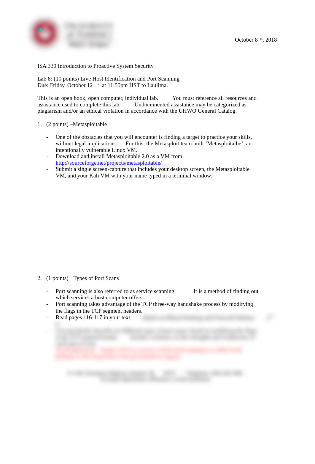 Lab 8 Live Host Identification and Port Scanning 20181008.doc_dxewfmqw99l_page1