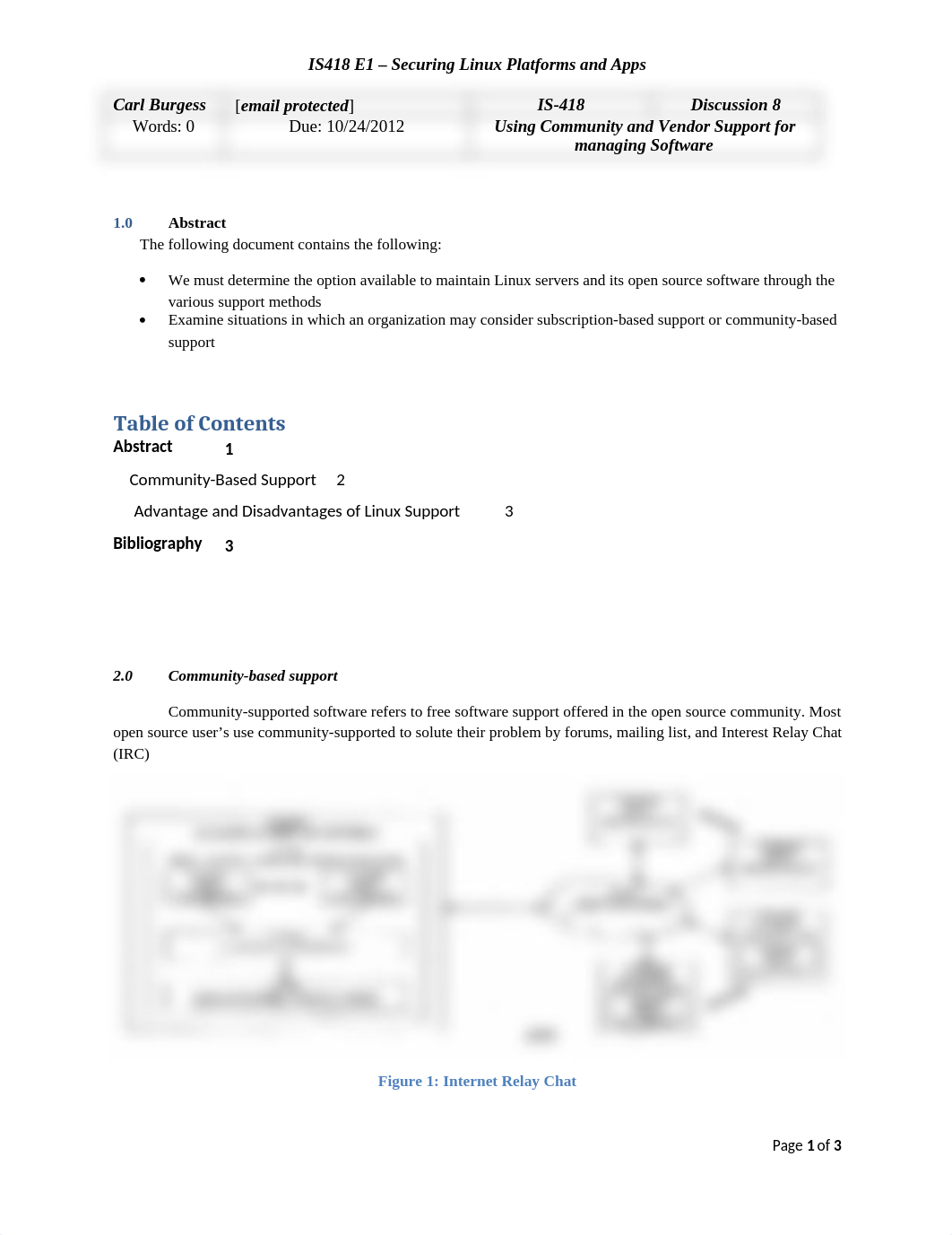 IS-418 - Week 8 - Discussion 8 - Using Community and Vendor Support for Managing Software.docx_dxf0caciosp_page1