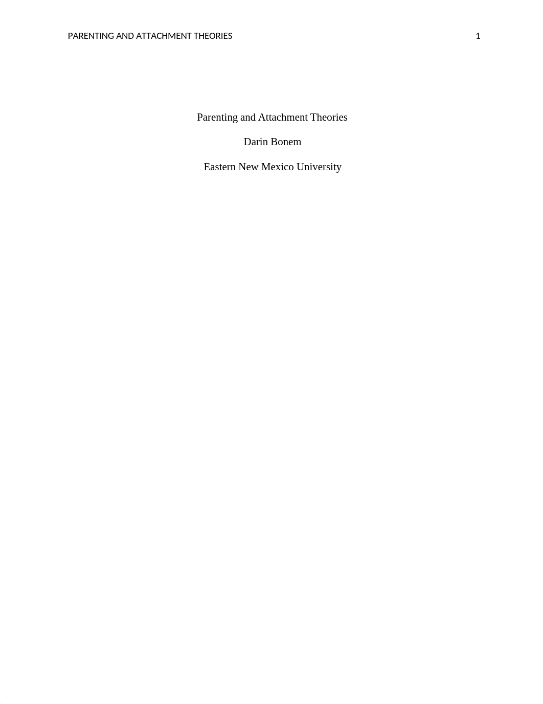 Parenting and Attachment Theories Paper #4_dxf8039icv2_page1