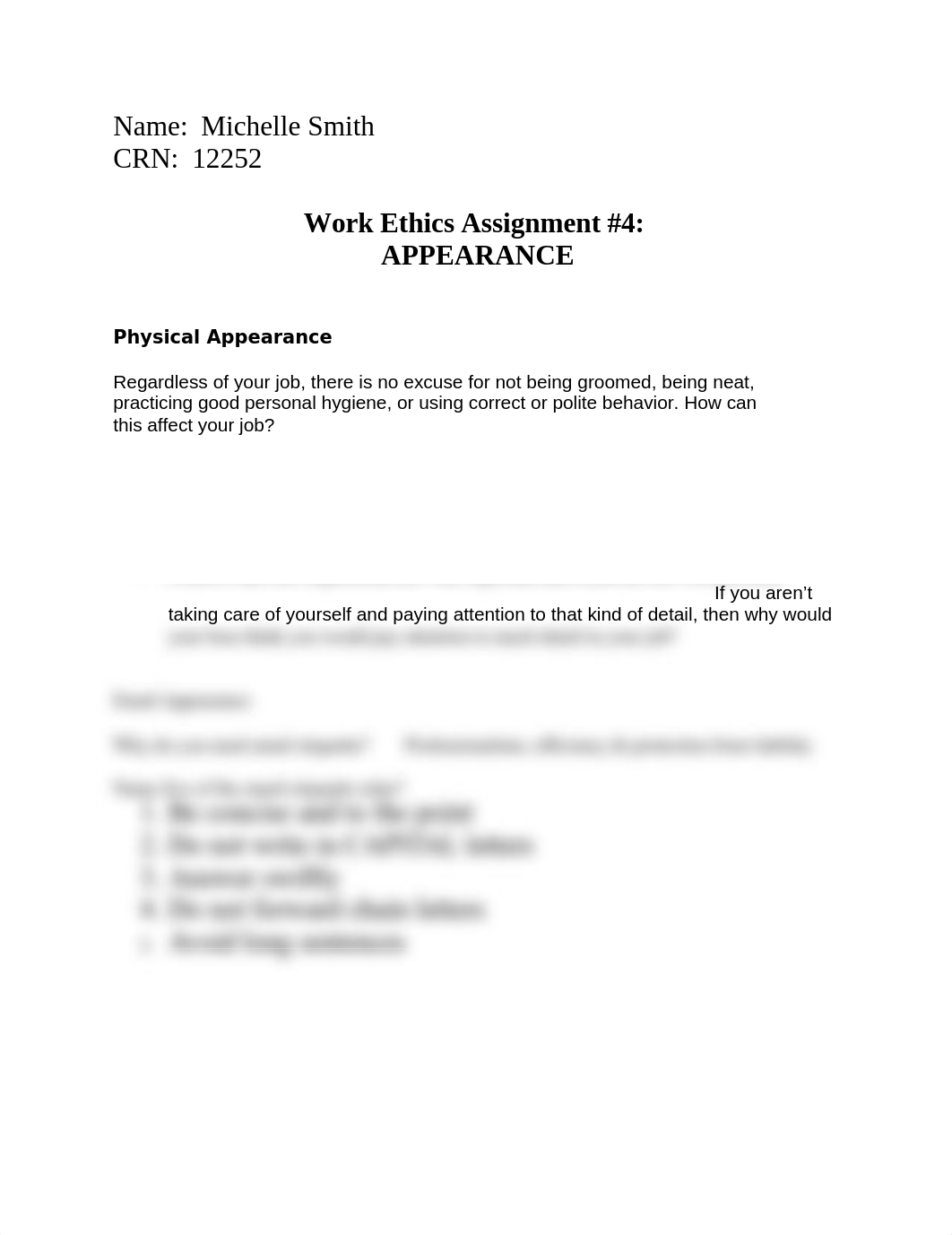 Work Ethics Assignment 4 - Appearance.docx_dxg04lru6h6_page1