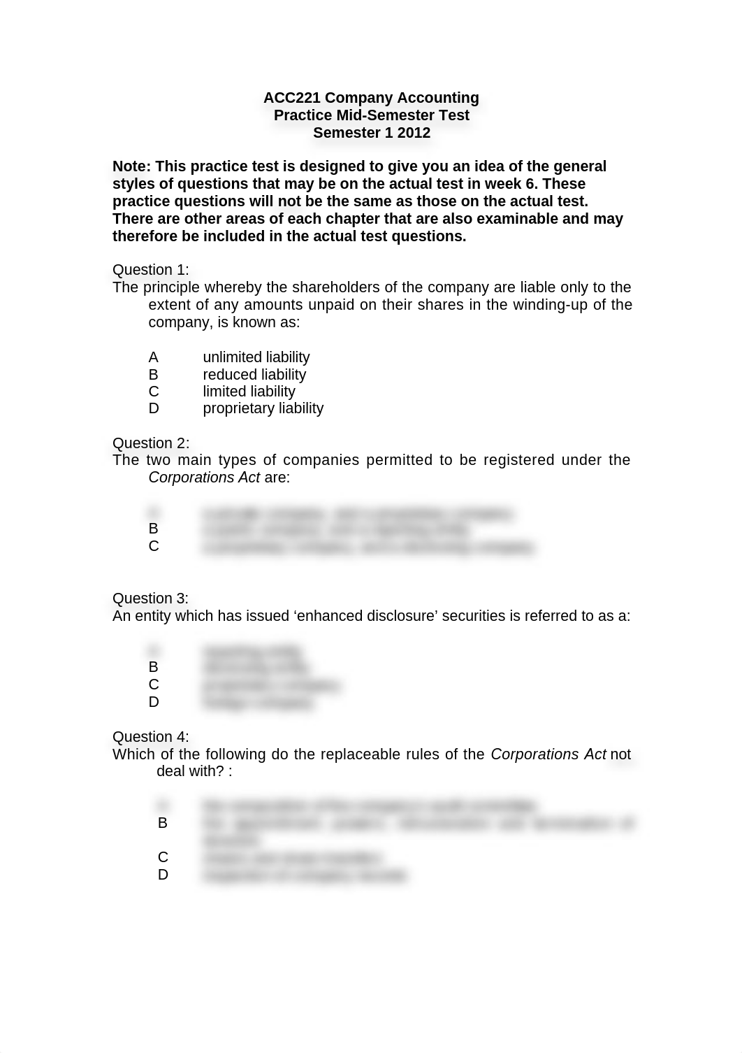 ACC221 Practice mid-semester test (S1 2012)_dxg415aswk7_page1