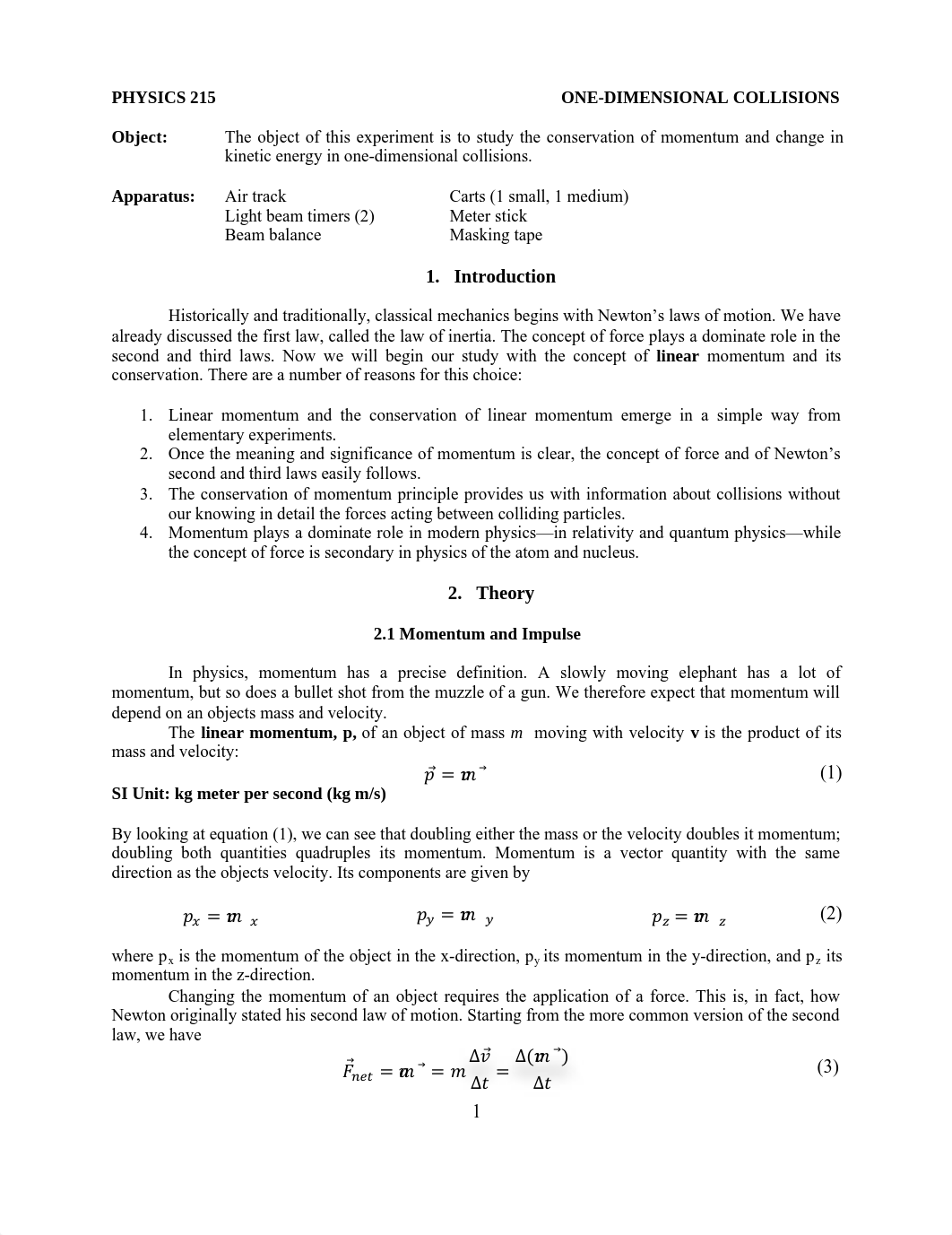 One-Dimensional Collisions_dxg7uhuecmx_page1