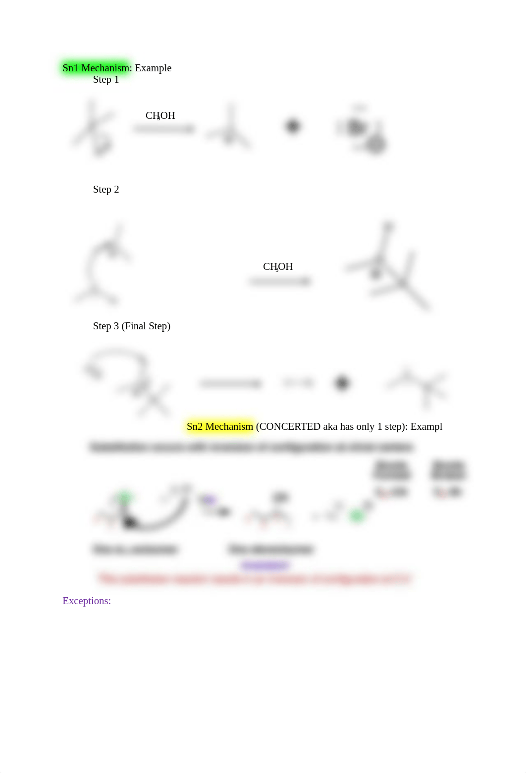 Organic Chemistry 1- Sn1:Sn2:E1:E2 Algorithm-Handout.docx_dxg8na16lhf_page2