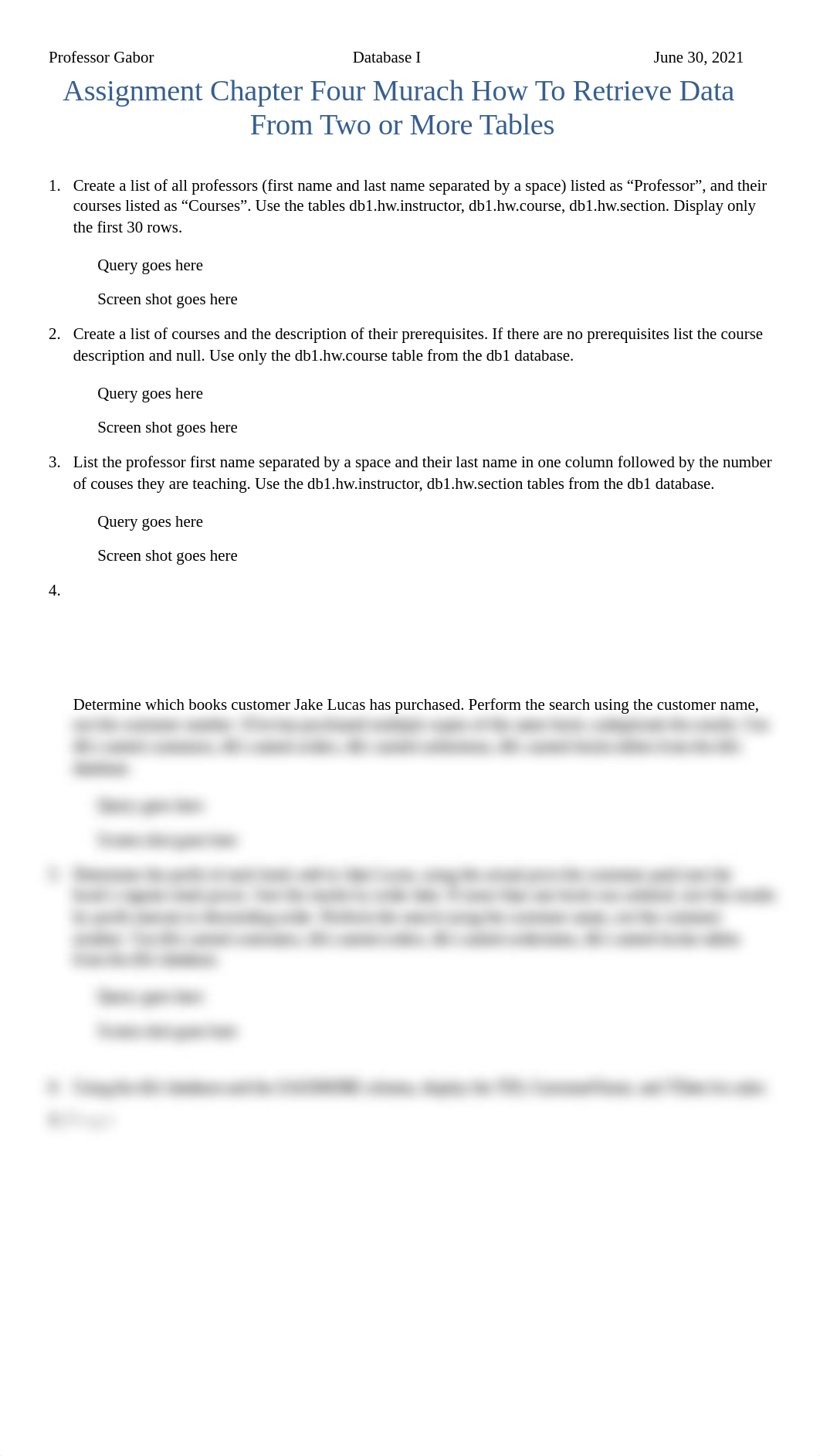 Assignment Chapter Four Murach How To Retrieve Data From Two or More Tables(1).docx_dxga5wc7008_page1