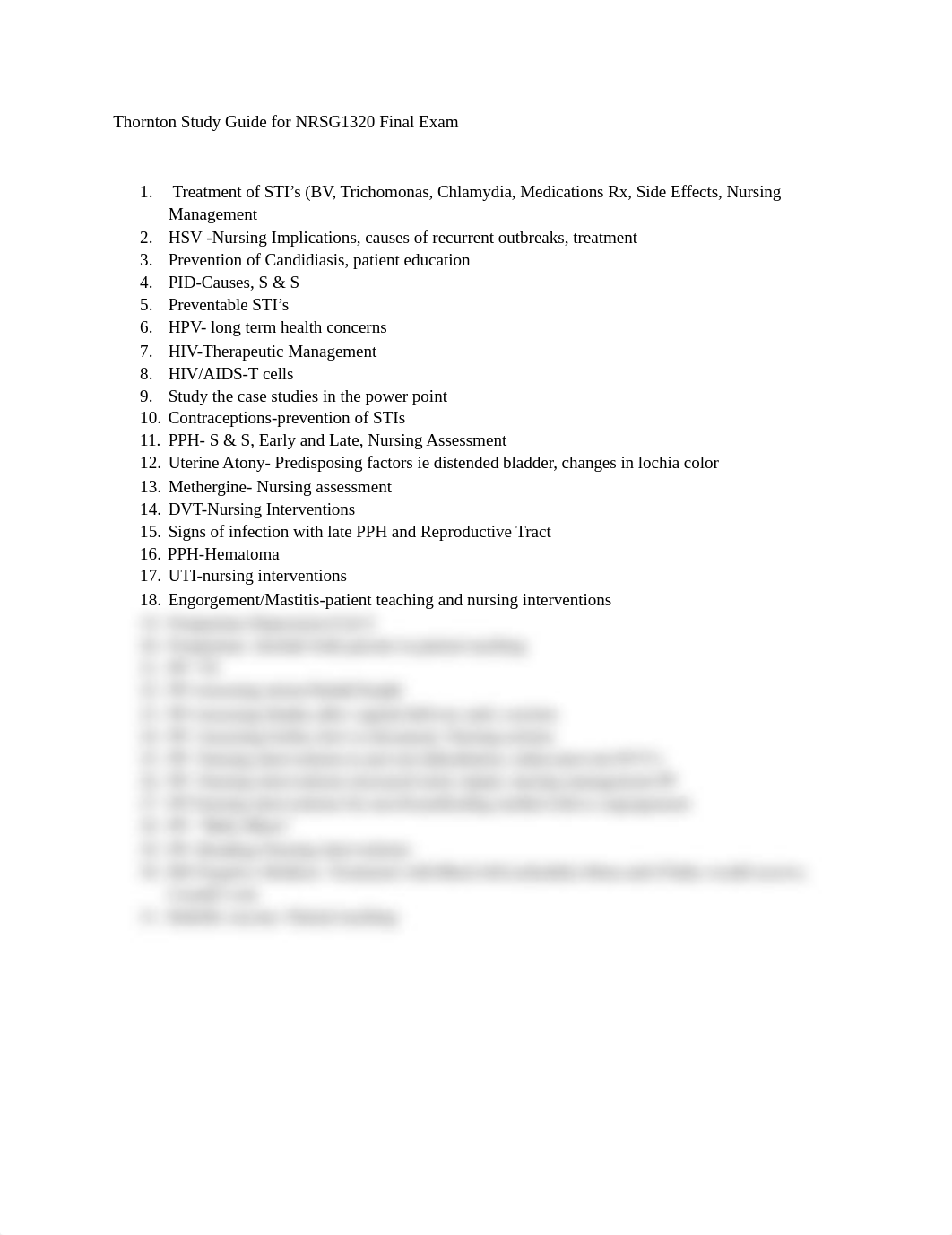 Thornton Study Guide for NRSG1320 Final Exam (1).docx_dxgbi7jugq6_page1