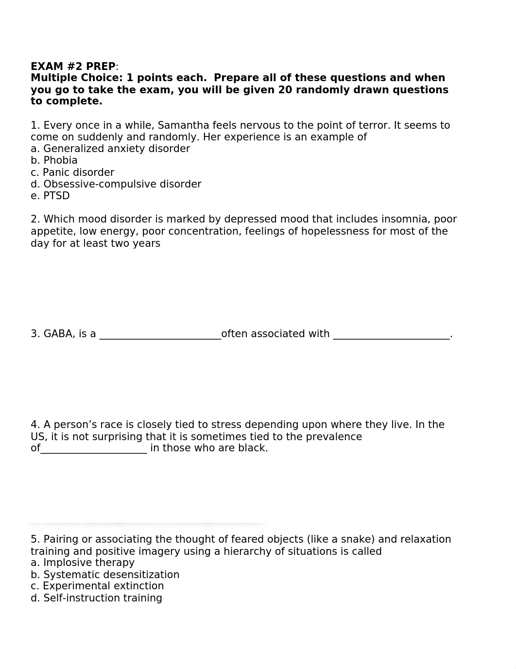 Abnormal Psychology Exam 2 Prep s20 PREP(1).docx_dxgf79sk5qg_page1