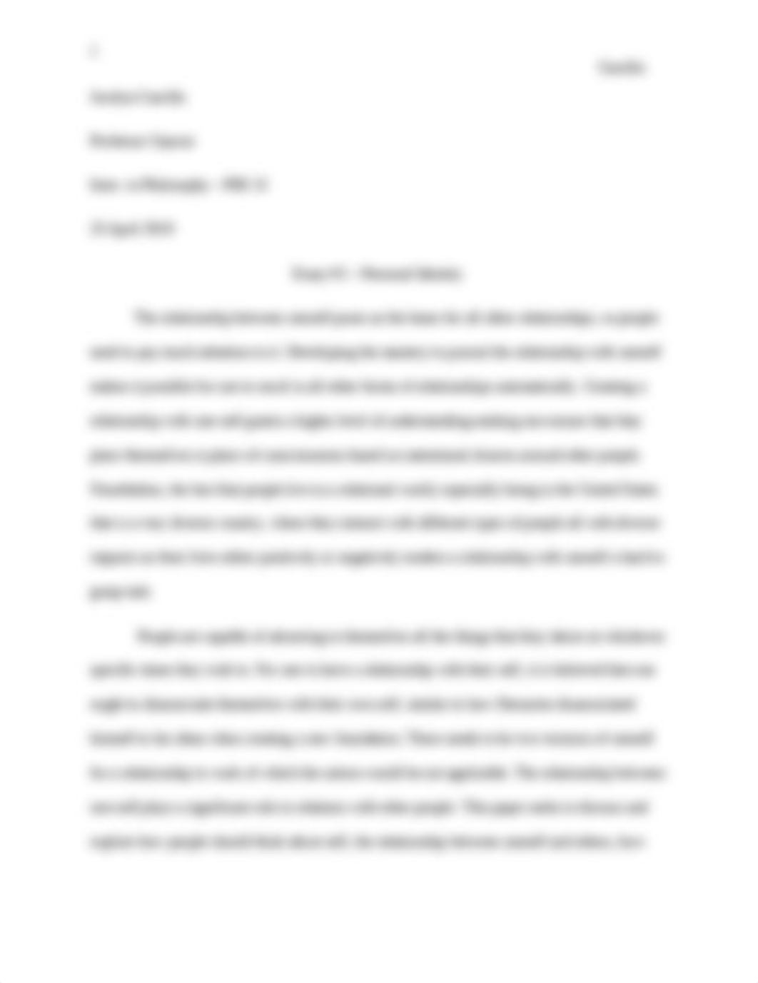 Personal Identity - Essay #2.docx_dxgj2n335lp_page1