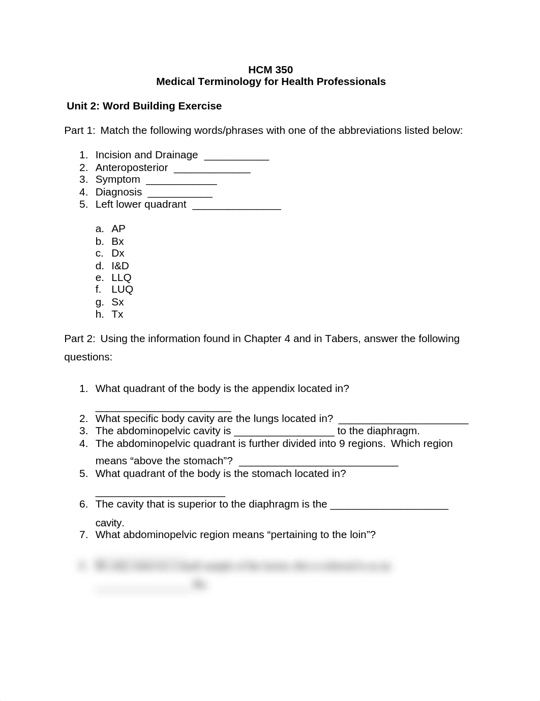 Unit 2 Word Building Exercise Worksheet_dxgs1zwl9ac_page1