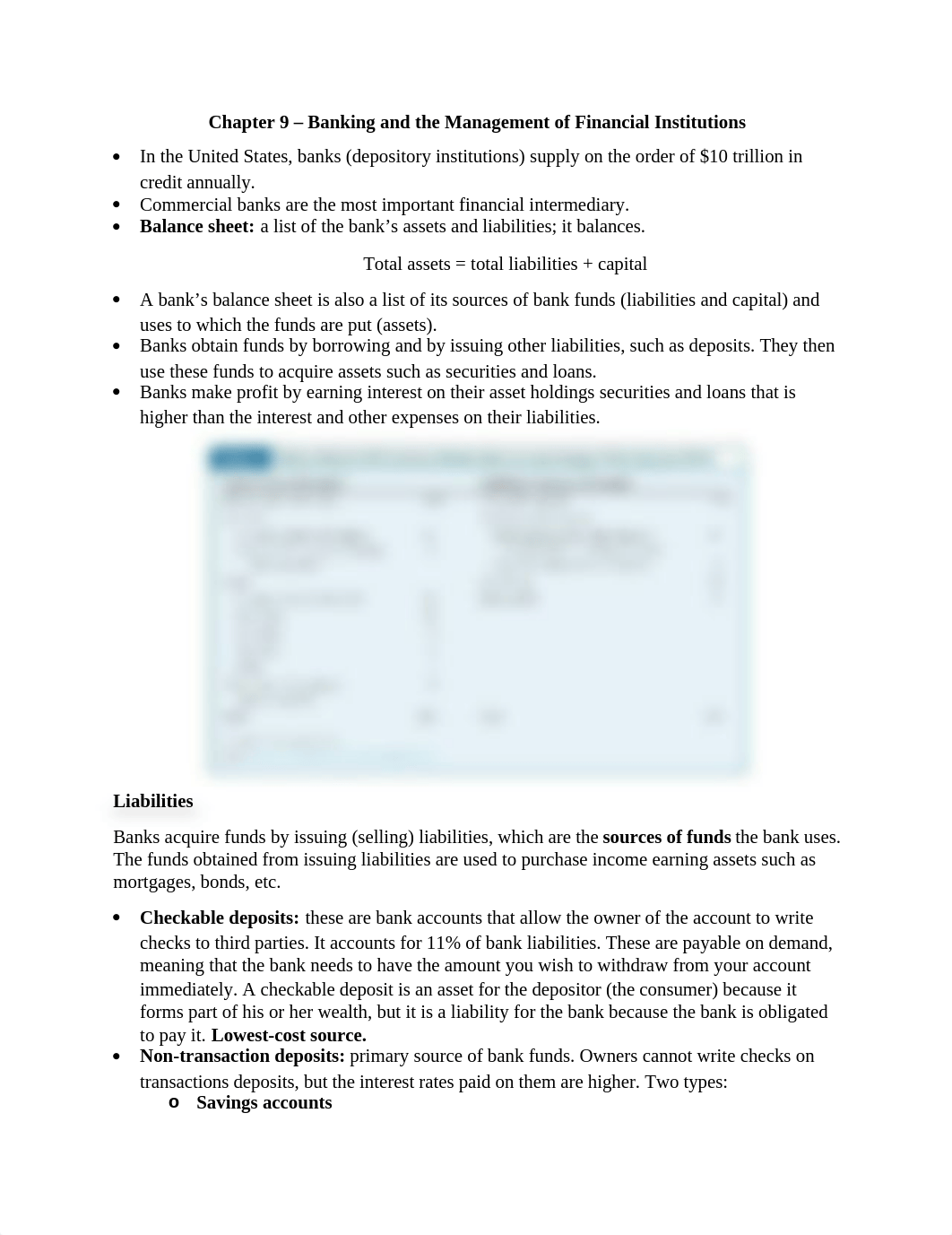 Chapter 9 - Banking and the Management of Financial Institutions.docx_dxgstbcxpro_page1