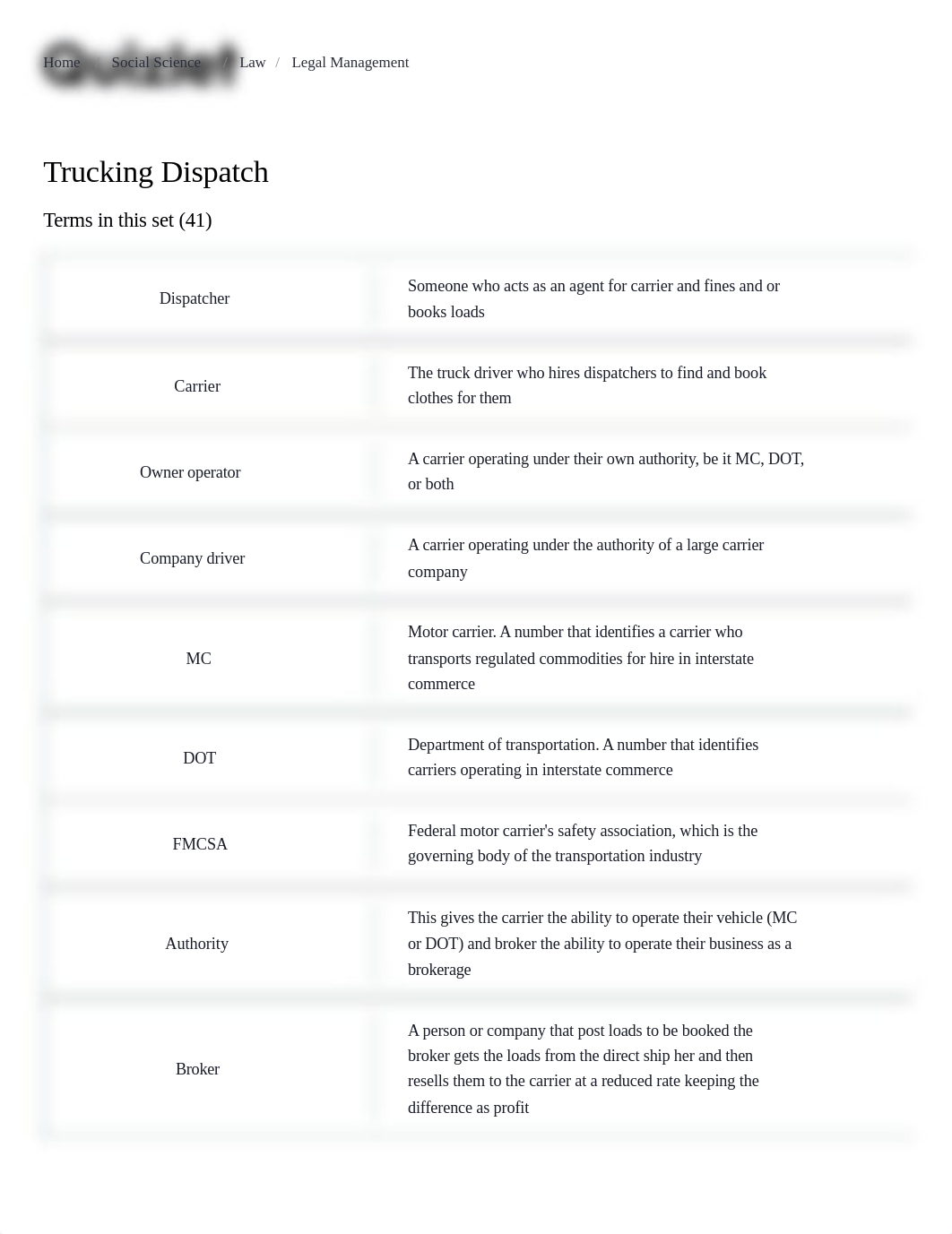 Trucking Dispatch Flashcards _ Quizlet.pdf_dxgznfsnwg0_page1