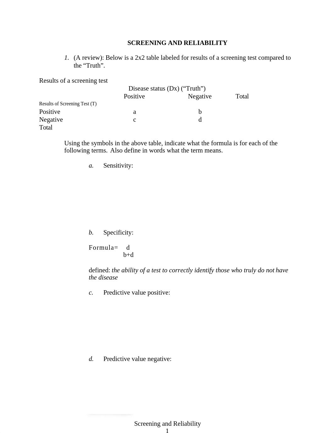 SCREENING AND RELIABILITYanswers (1)_dxhif2uqtkh_page1