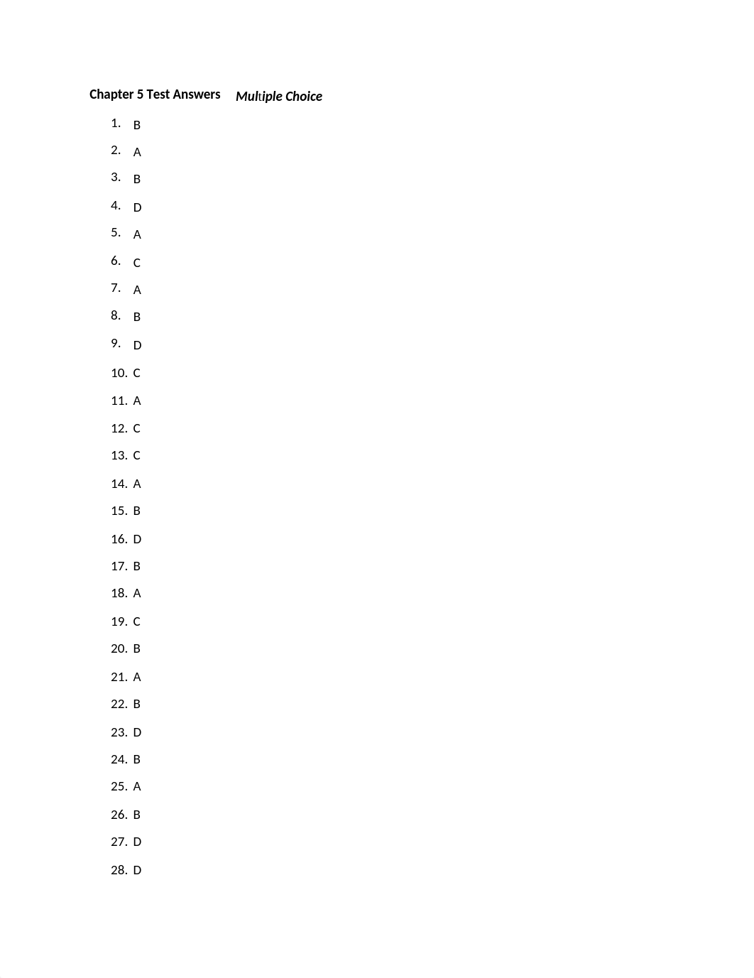 Chapter 5 Test short Answers     Multiple Choice.docx_dxhmnr4350t_page1