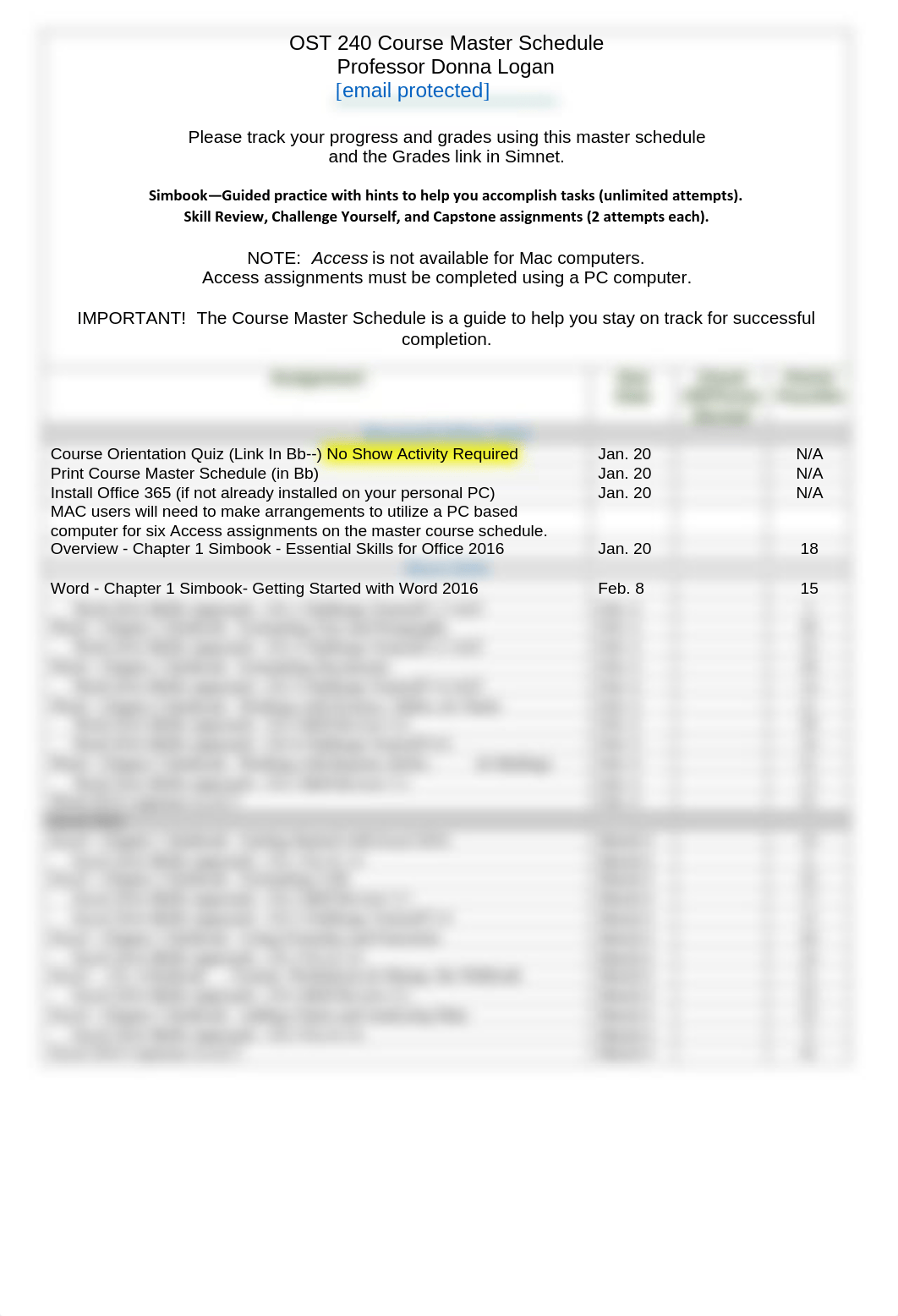 OST 240 E0Z1 Spring 2019 Course Master Schedule.pdf_dxildnoinnt_page1