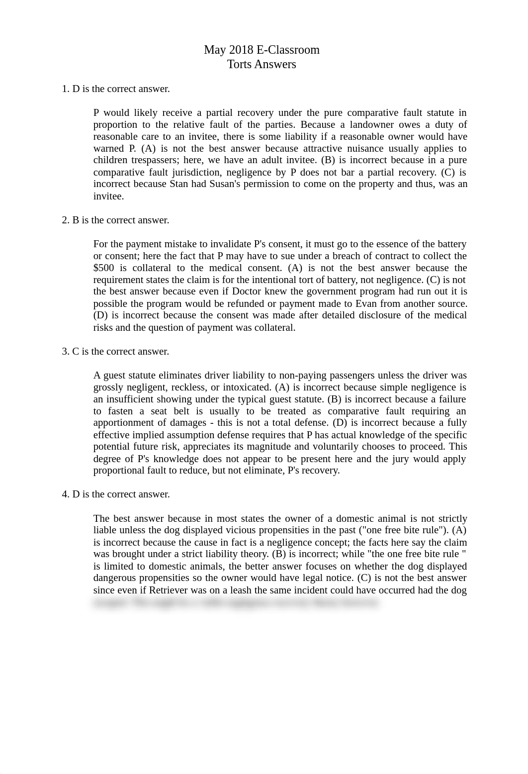 June 2018 E-class Torts MBE answers.pdf_dxizmzadlwa_page1