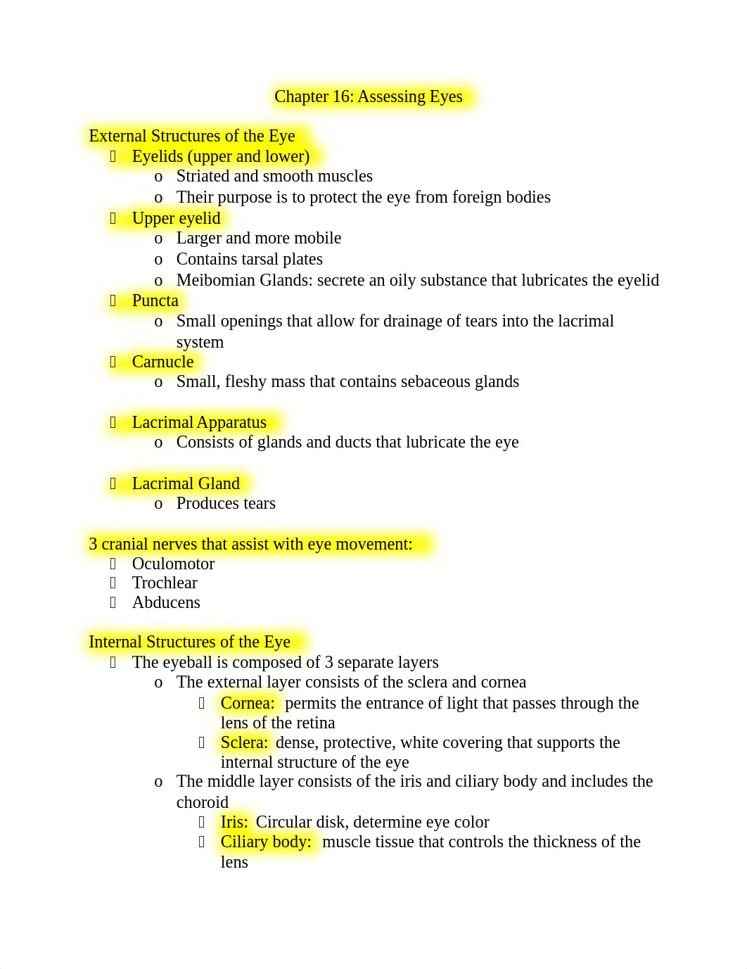 Health Assessment- Chapter 16.docx_dxj0of7vlgy_page1