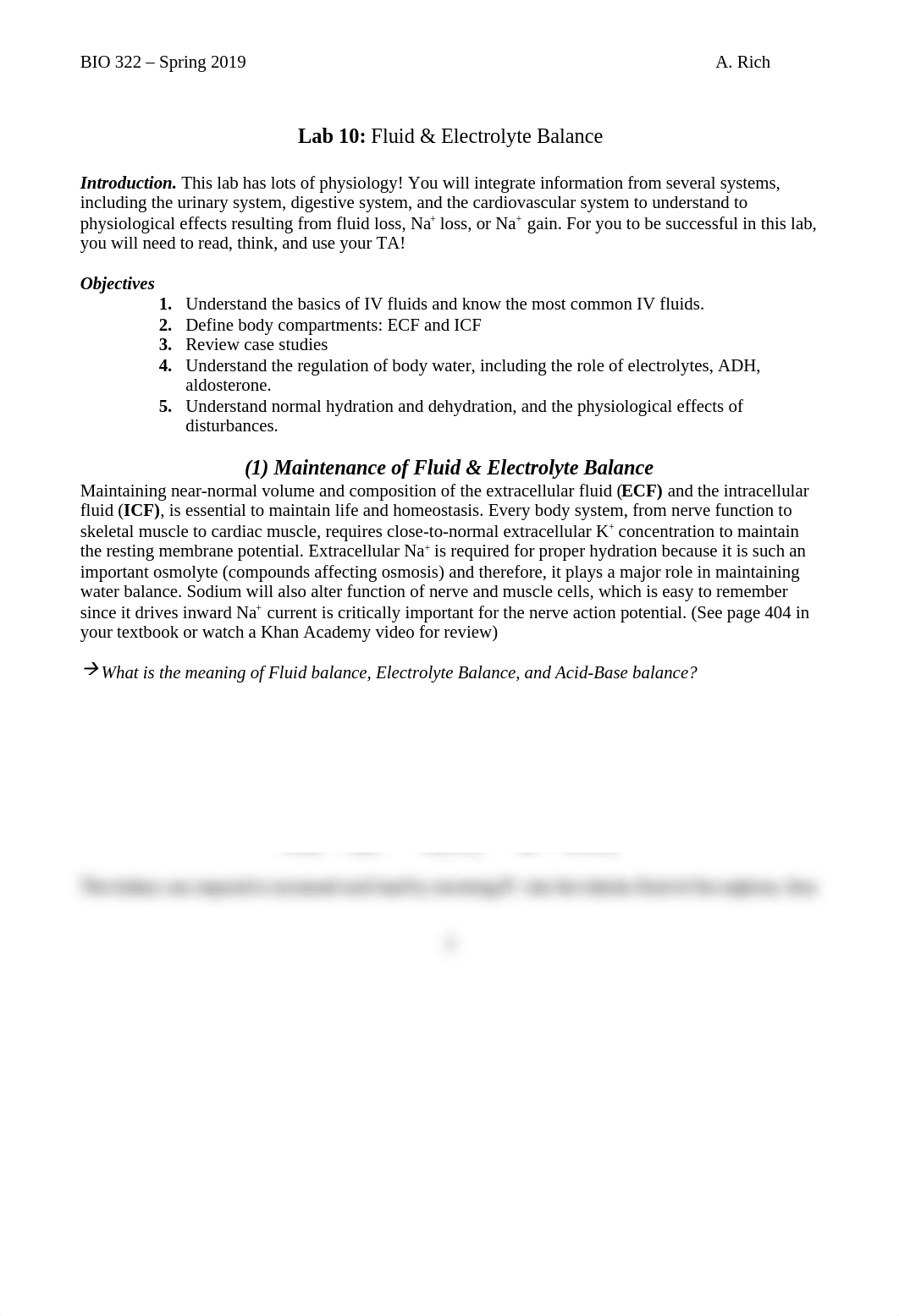 BIO 322_lab 10 - fluid electrolyte balance (sp2019).doc_dxj26t1ix9u_page1