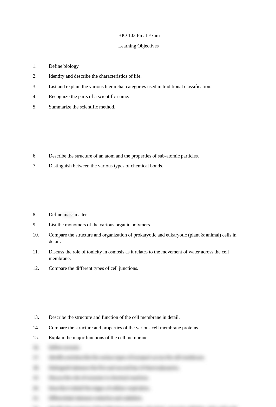 BIO 103 Final Exam Learning Objectives Fall 18.docx_dxj2p5dzlgh_page1