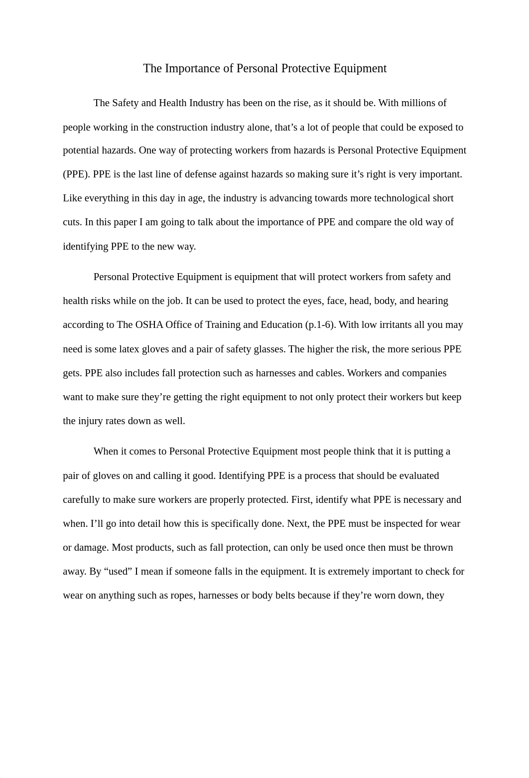 The Importance of Personal Protective Equipment.docx_dxjep5kuc90_page1