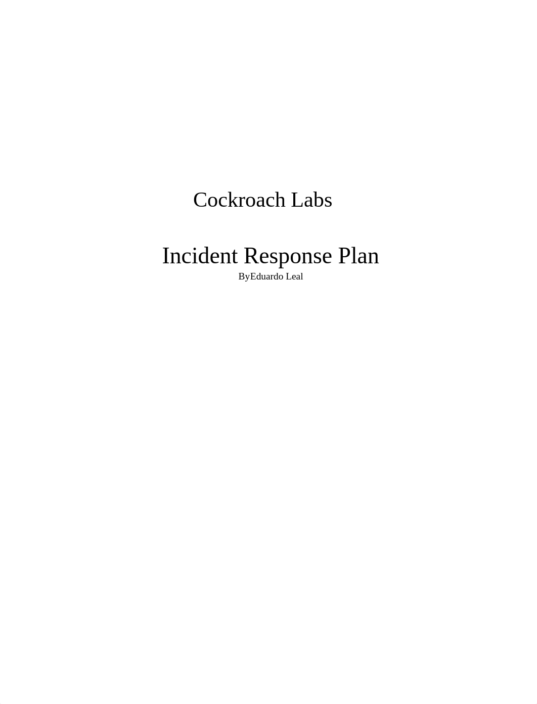 Mastery 6 Develop, Plan and Implement an Incident Response (IR) Plan for an organization.docx (1) (1_dxjr0uuaux2_page1