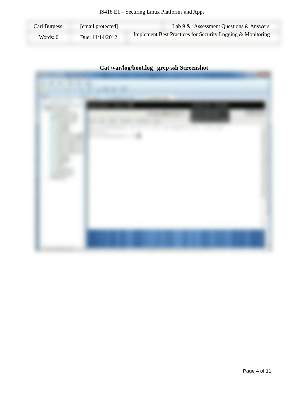 IS-418 - Week 9 - Lab 1 - Implement Best Practices for Security Logging - Monitoring.docx_dxjt2d26xc4_page5