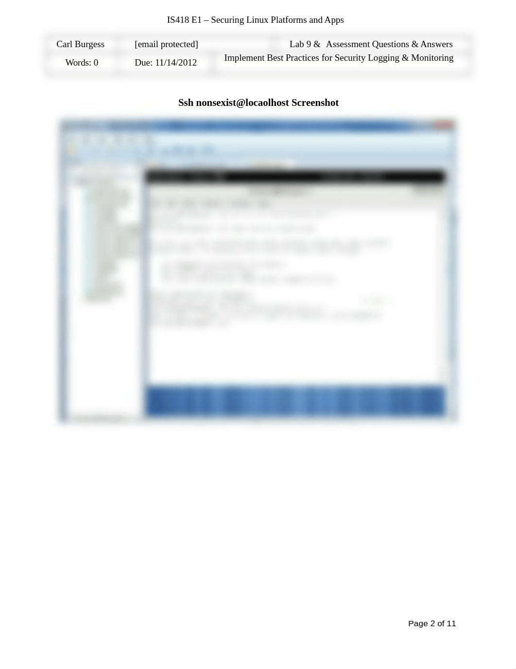 IS-418 - Week 9 - Lab 1 - Implement Best Practices for Security Logging - Monitoring.docx_dxjt2d26xc4_page3