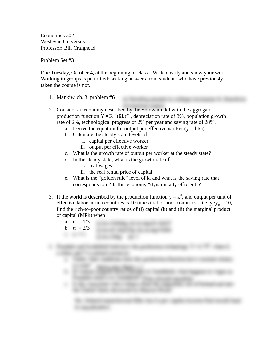 Homework on Growth Rates, Interest Rates, Aggregate Production Function_dxk4t2qu9g9_page1