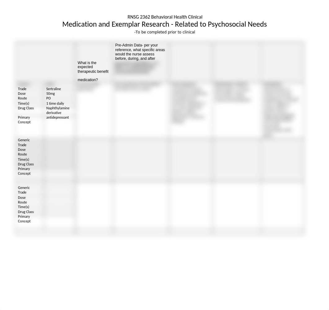 Behavioral Health Medications and exemplar research sheet.docx_dxkarpttlnm_page1