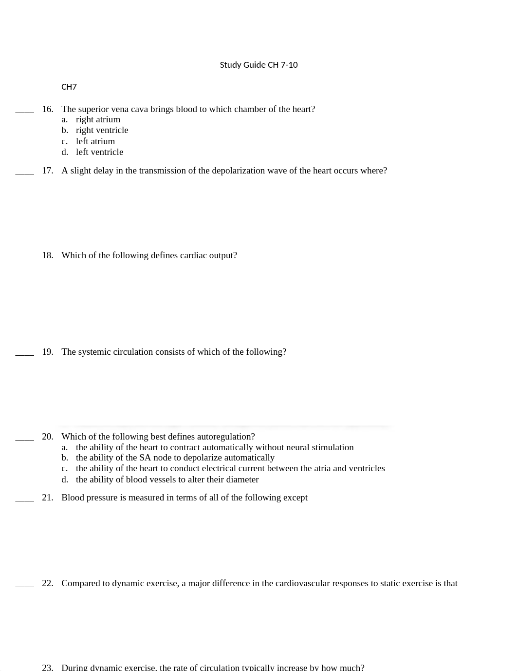 EXS125 Study Guide 7-10_dxke41jzoqc_page1