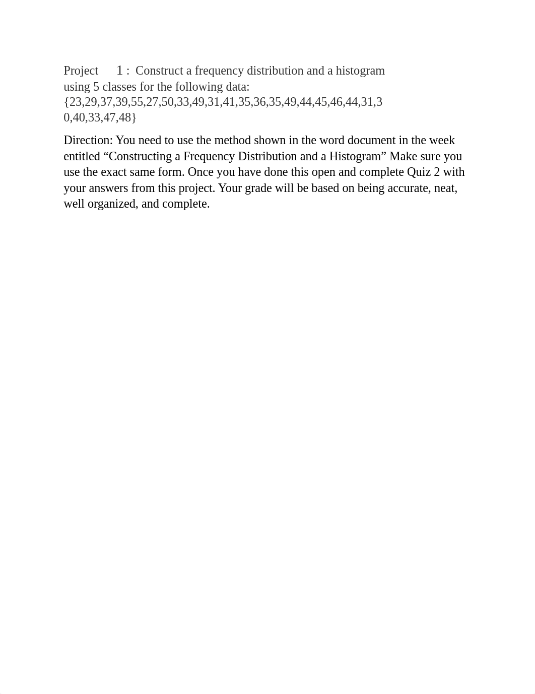 MAT 212 - Project 1 - Constructing a Frequency Distribution and Histogram.docx_dxkgdtuc2k4_page1