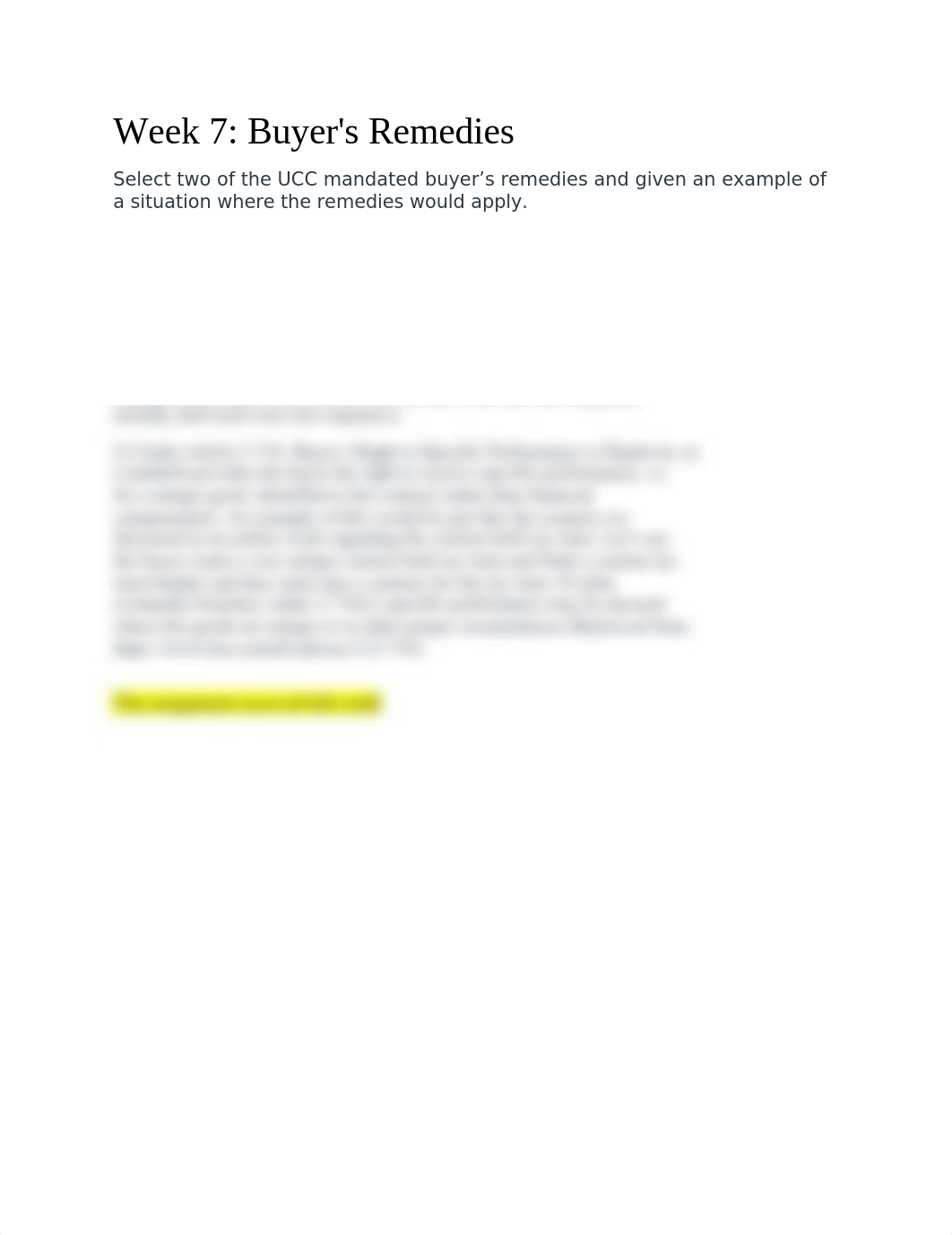 Week 7- Buyer's Remedies response 1.docx_dxkj3iloljk_page1