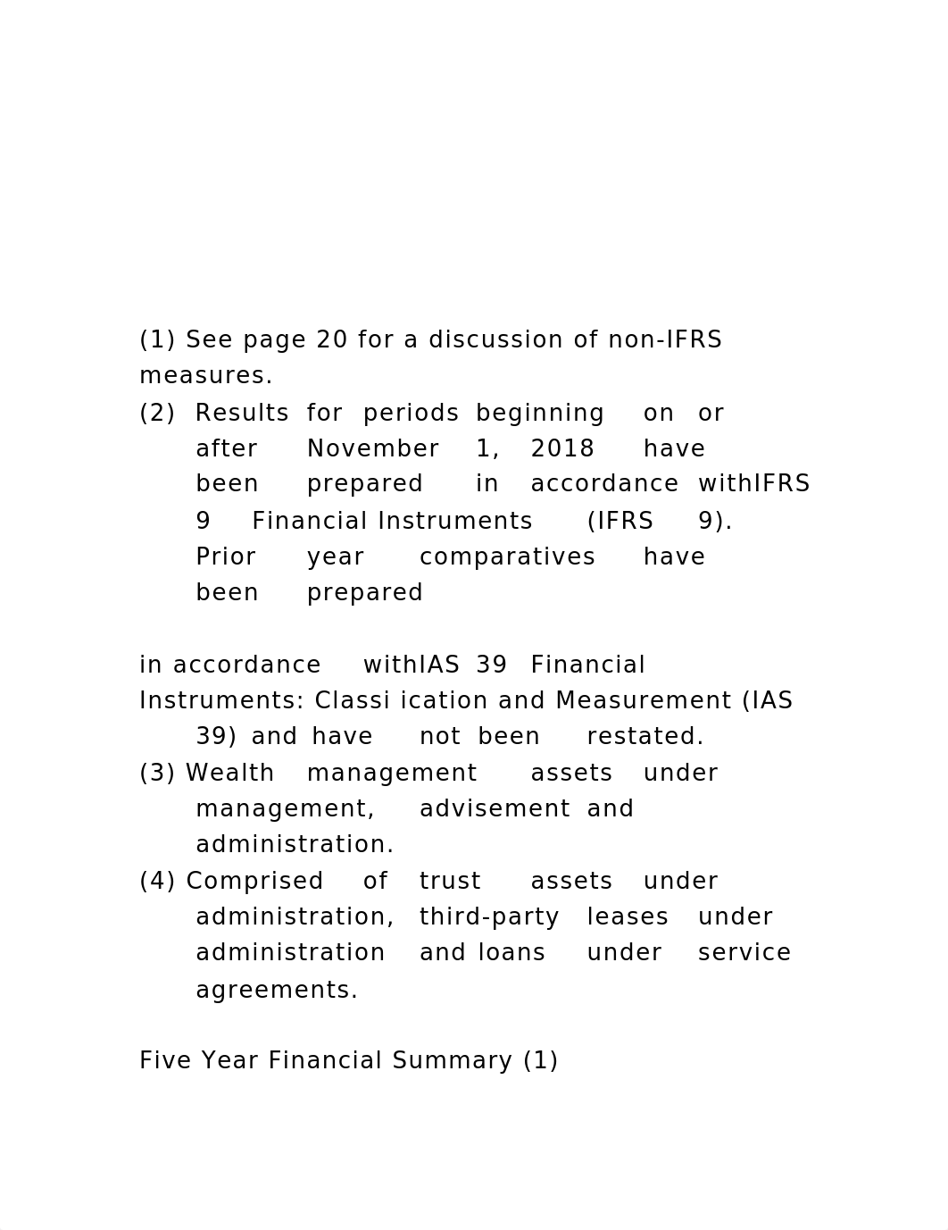 (1) See page 20 for a discussion of non-IFRS measures.(2.docx_dxkk9brpm8o_page2