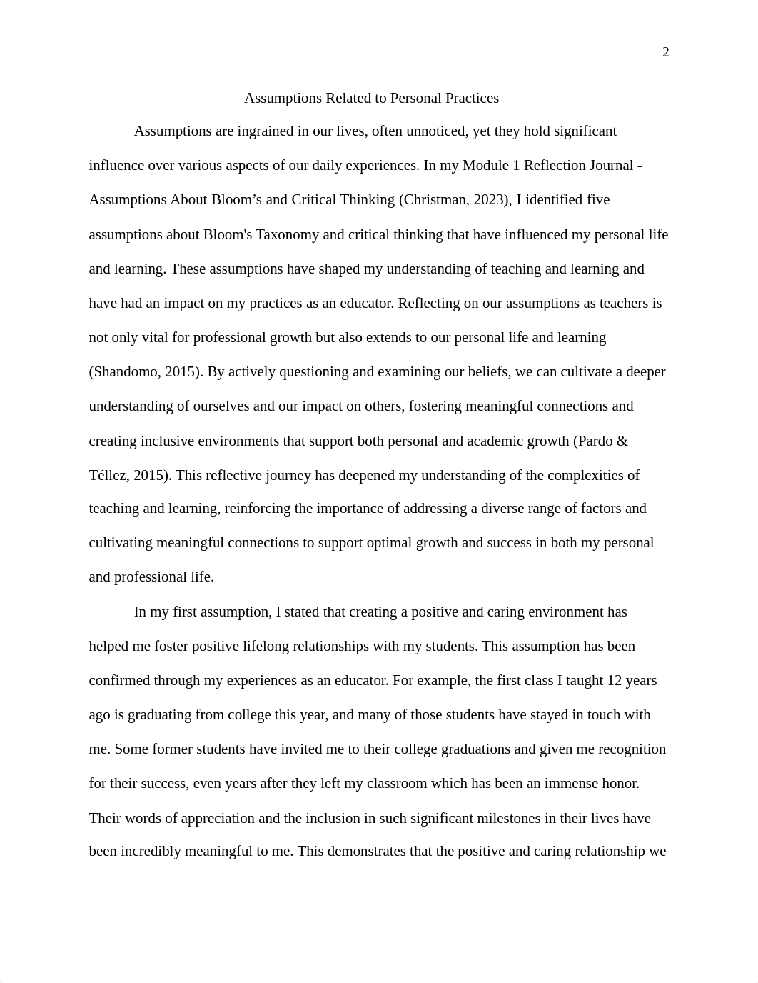 Module 3 Assignment-Assumptions Related to Personal Practices.pdf_dxkmlm7p4bw_page2