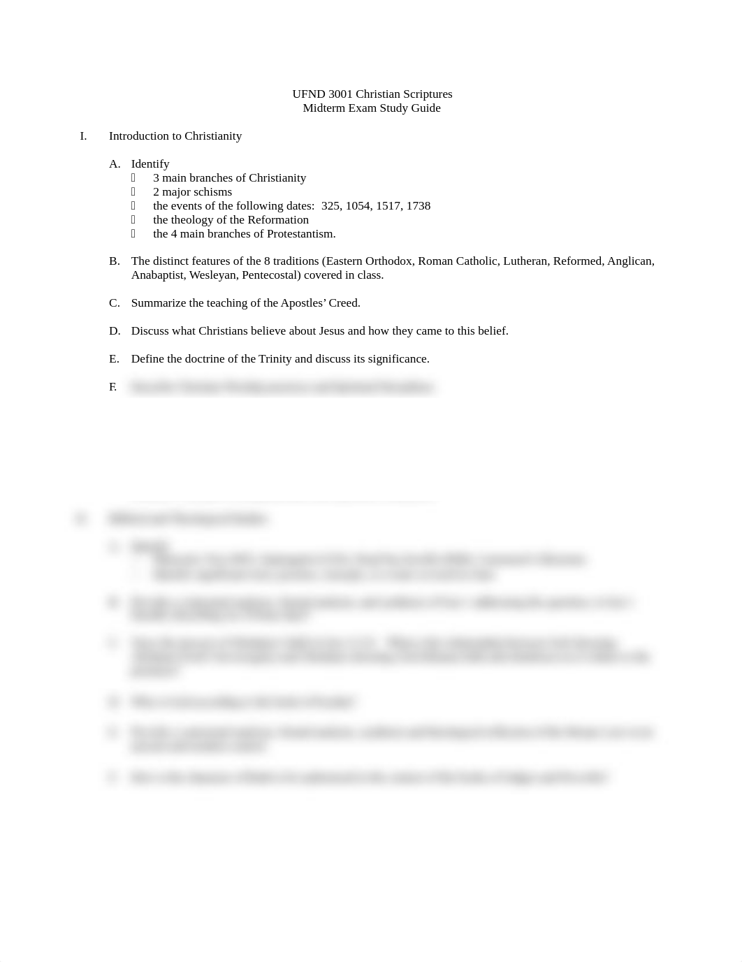 UFND 3001 Midterm Exam Study Guide.docx_dxkwjeuovnf_page1