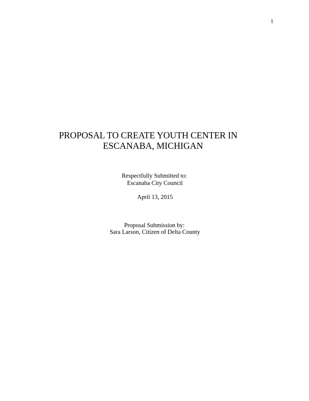 PROPOSAL TO CREATE YOUTH CENTER IN ESCANABA_dxkzgqv1xqg_page1