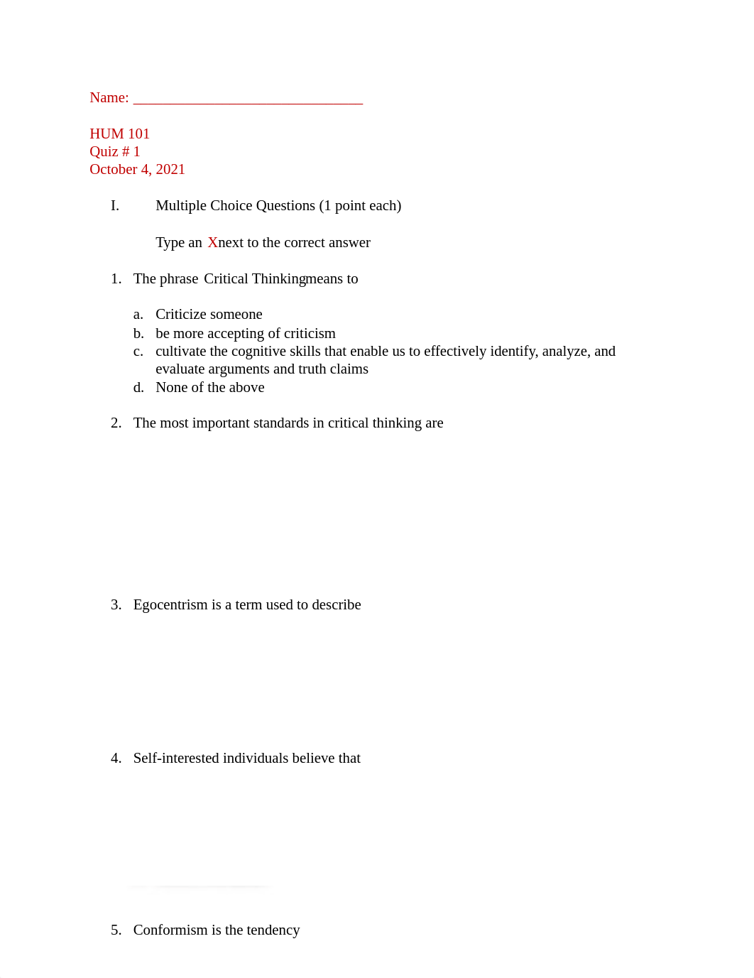 HUM 101 Quiz # 1 fall 2021 (1).docx_dxlc3ebjhd8_page1