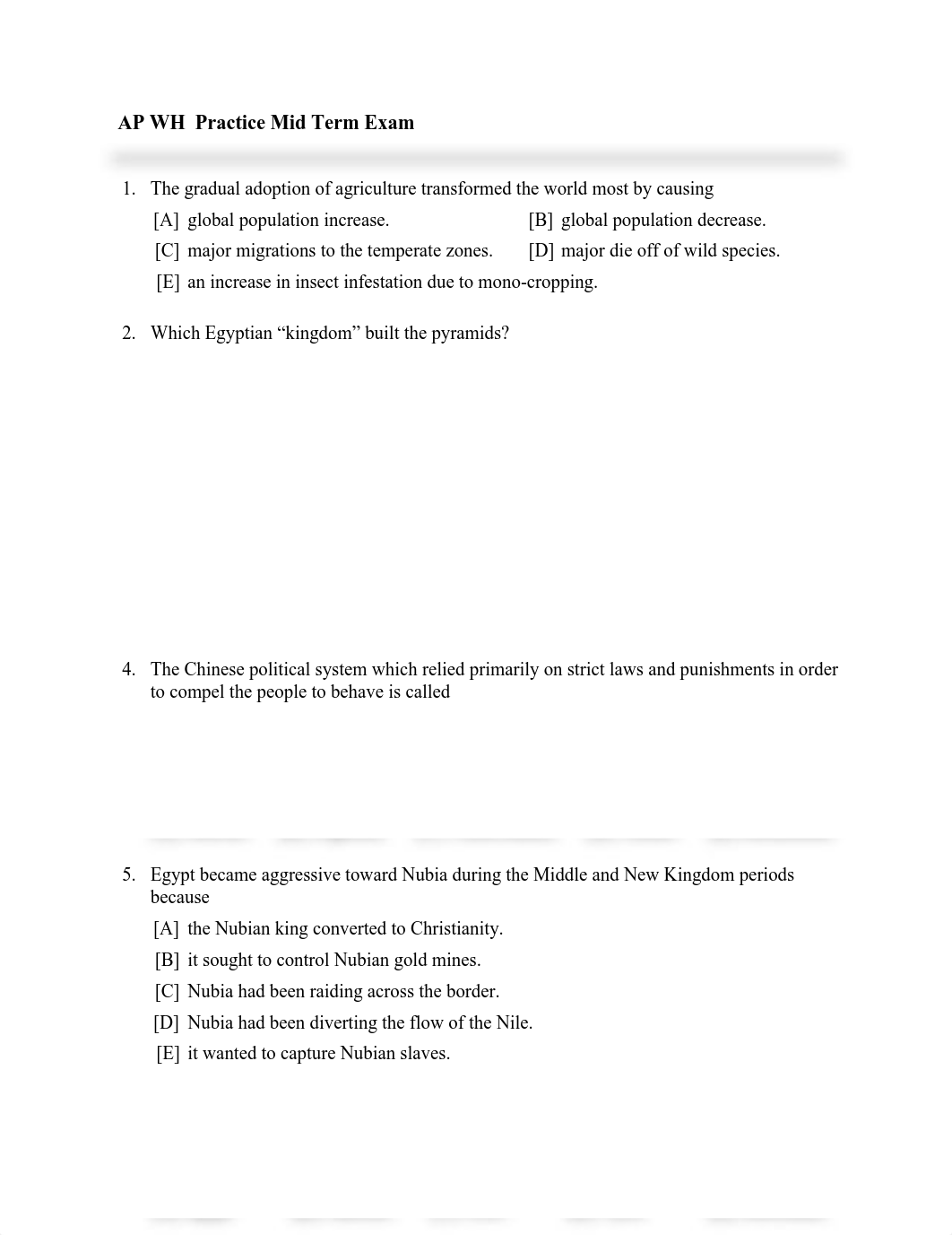 AP WH Mid Term ExamPractice Test 7_dxlmddeybls_page1