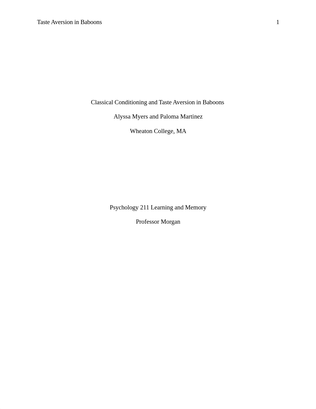 Case study 2 Classical Conditioning and Taste Aversion in Baboons.pdf_dxlr4nd5s5h_page1