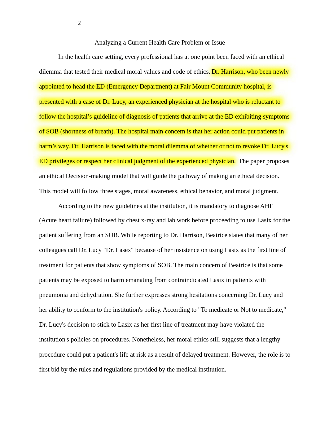 ASSESSMENT 3 - ANALYZING A CURRENT HEALTH CARE PROBLEM OR ISSUE.doc_dxls9hmyt8r_page2