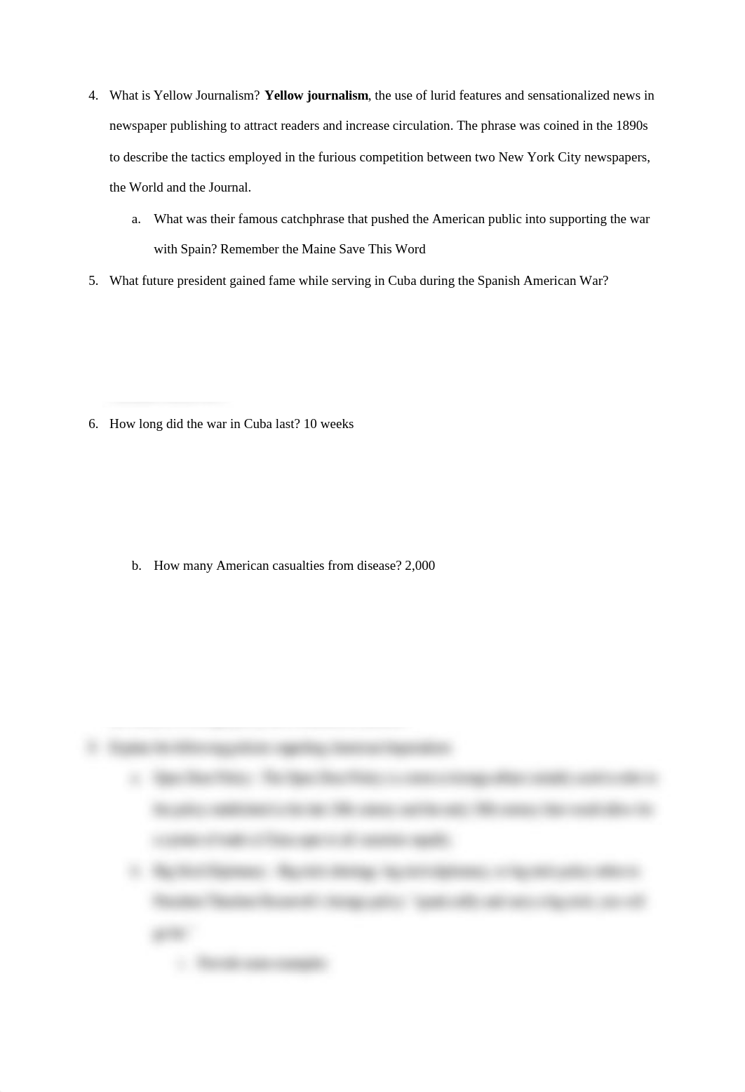 U.S. Imperialism, The Spanish-American War, and The Mexican Revolution QUESTIONS.docx_dxlxeb4gvgg_page2