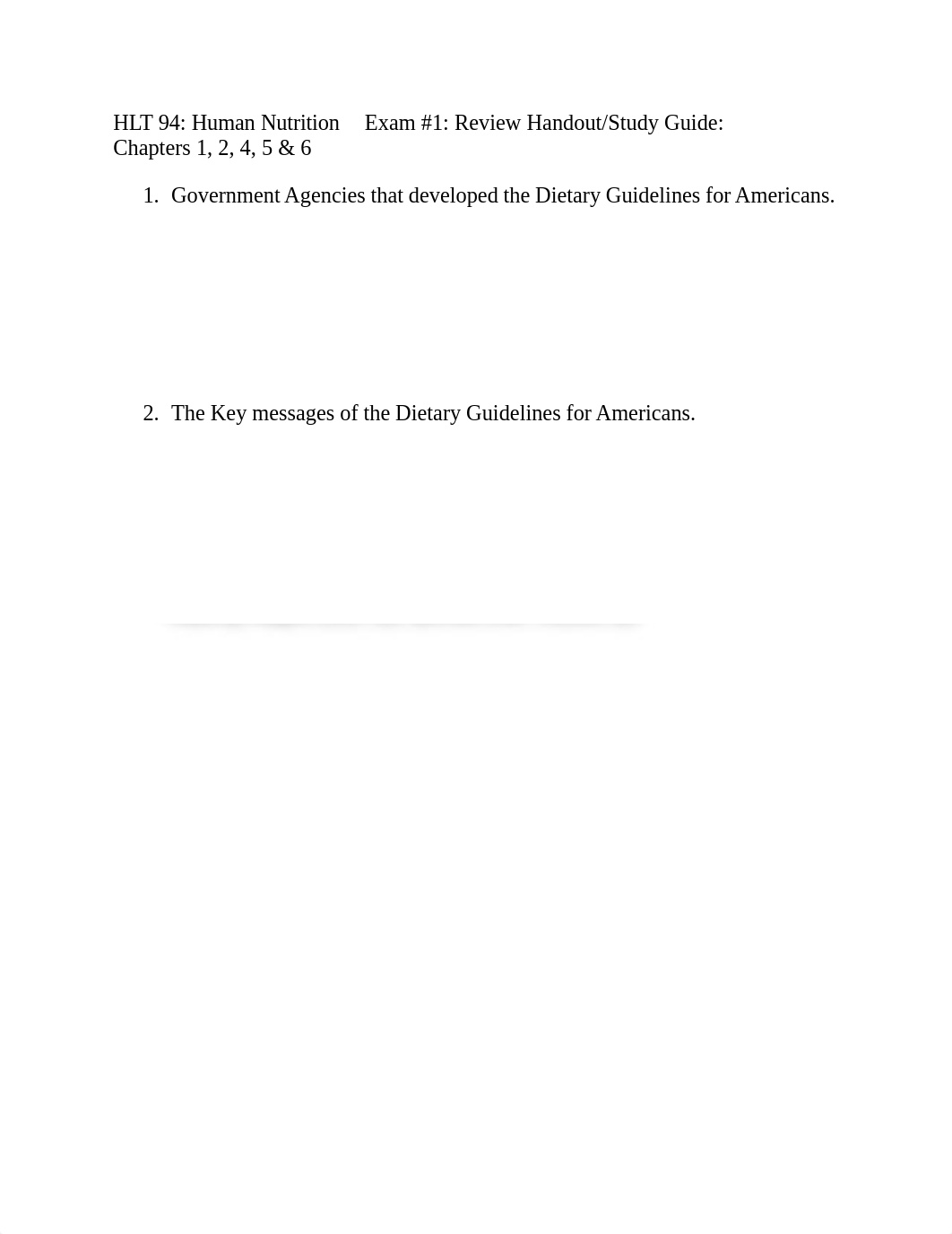 HLT 94 exam 1 review.docx_dxlz1lkr841_page1