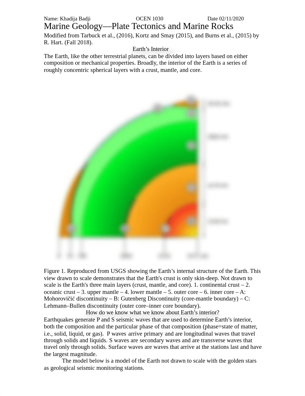 OCEN 1030_Marine Geology—Plate Tectonics and Marine Rocks_KEY.docx_dxm3xv00hz9_page1