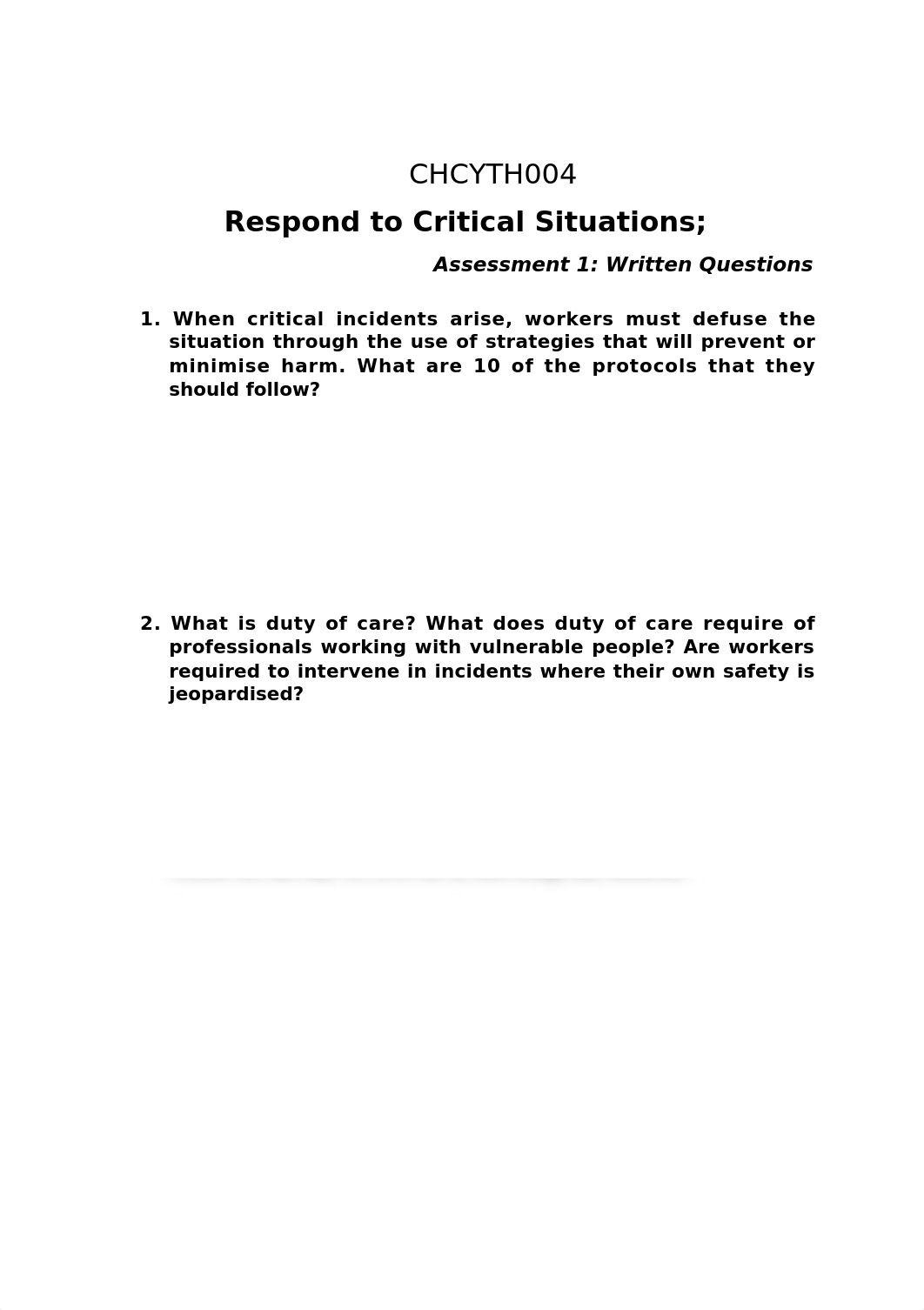 CHCYTH004 Respond to Critical Situations NEW.docx_dxm76au5pe1_page1