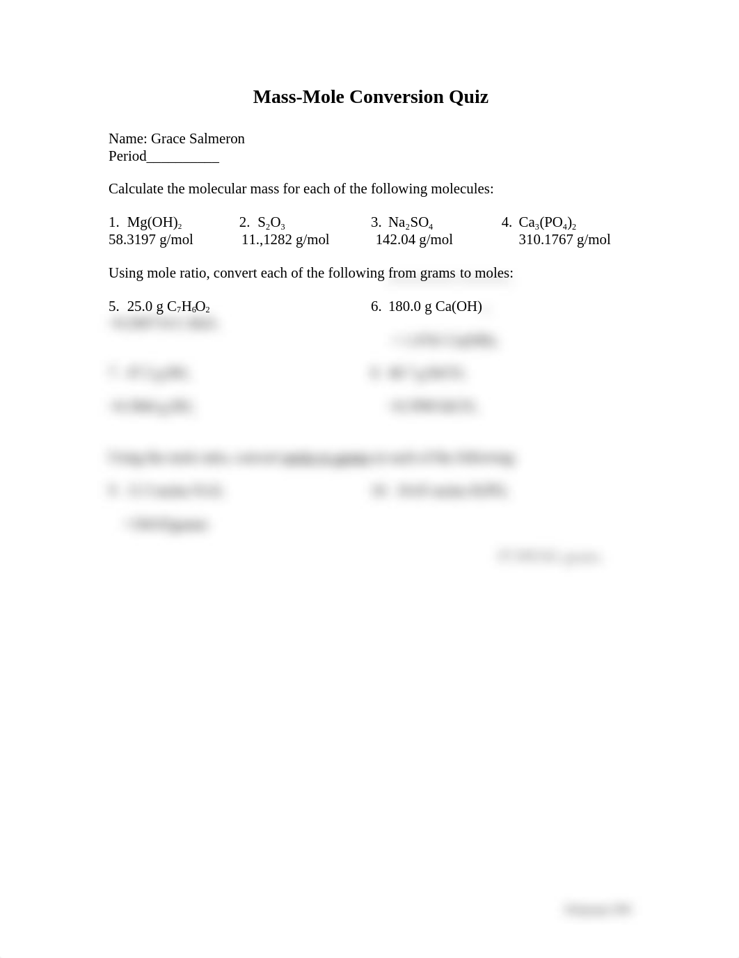 Mass mole conversions worksheet.docx_dxm8up7mt7r_page1