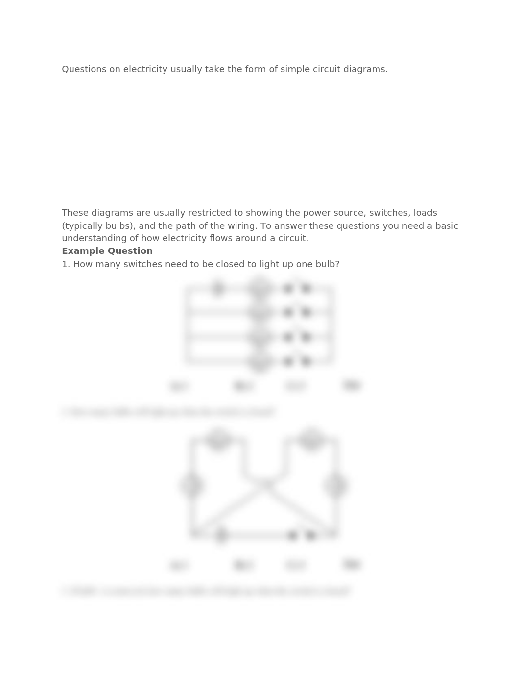 Questions on electricity usually take the form of simple circuit diagrams_dxmj1semi6h_page1