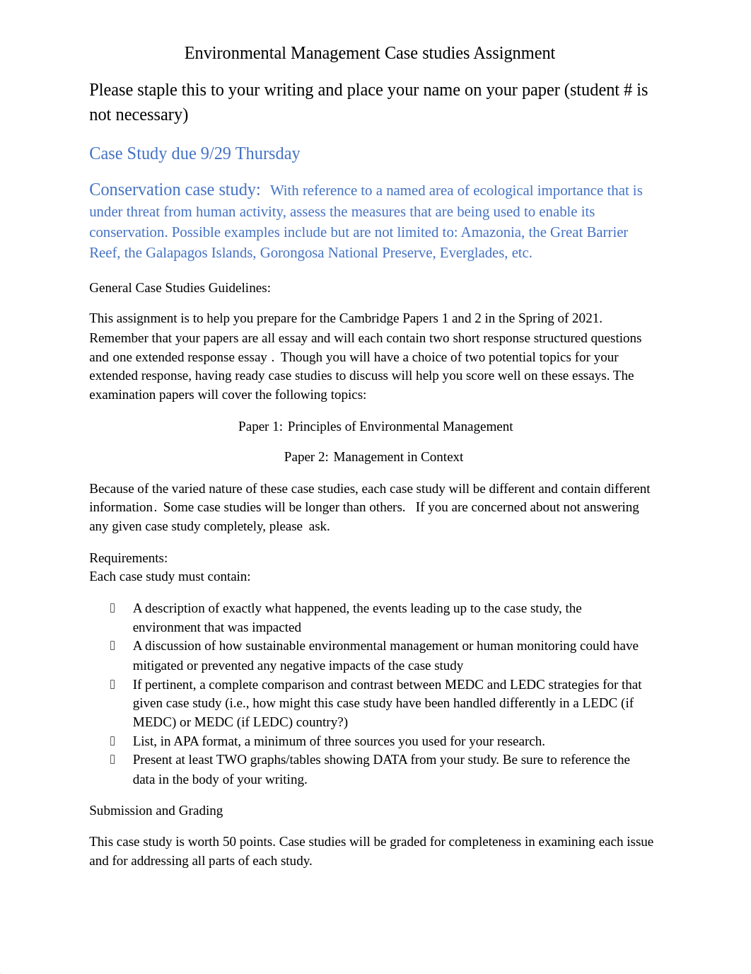 Case Studies Assignment Conservation-1.docx_dxmztqly3sm_page1