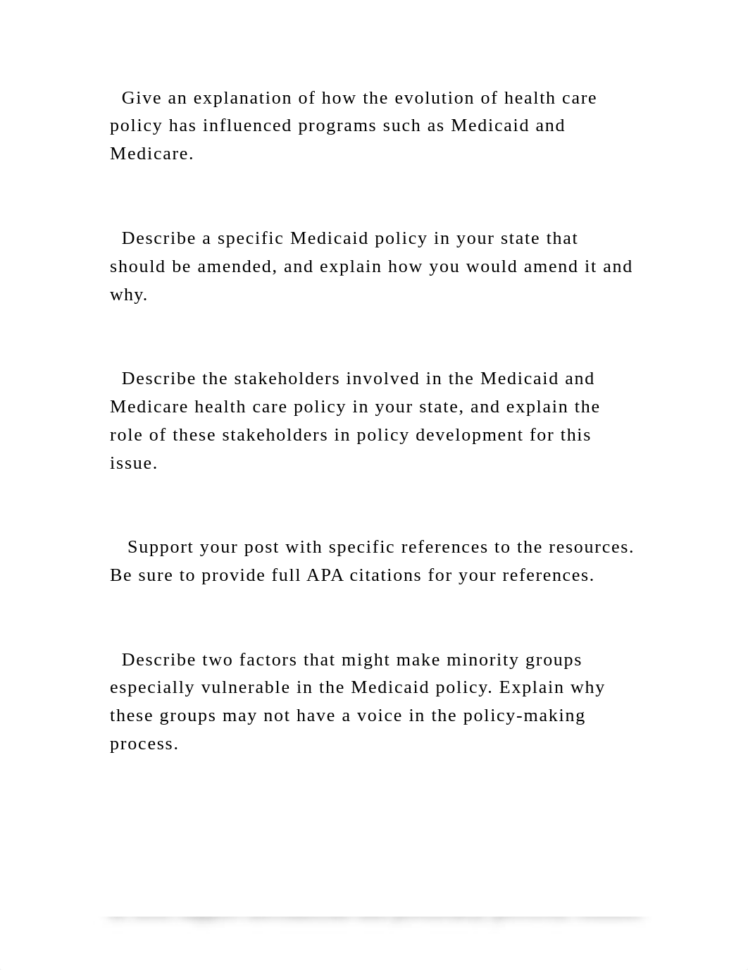 Discussion Stakeholders in Health Care Policy   There ar.docx_dxn1vqny9oa_page3