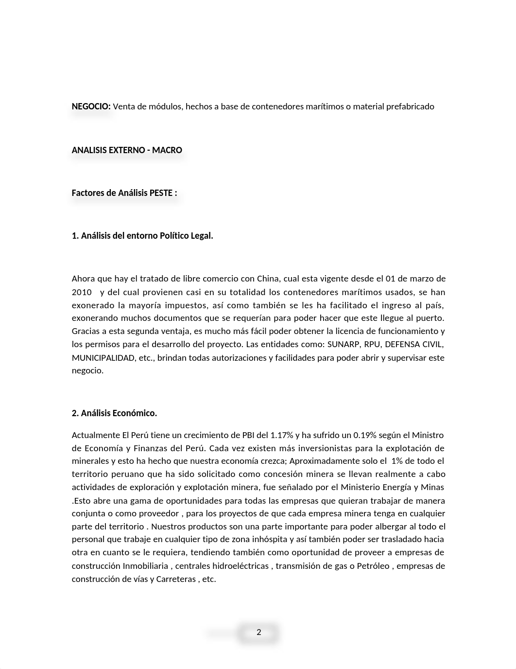 Actividad Calificada #3  Análisis FODA y las 5 Fuerzas de Michael Porter de tu idea de negocio.docx_dxndch013wq_page2